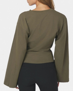 Neo Nori Paska Boxy Long Tee Army Green