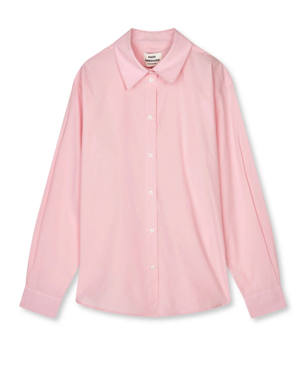 Mads Nørgaard Peach Poplin Shelly Shirt Pink
