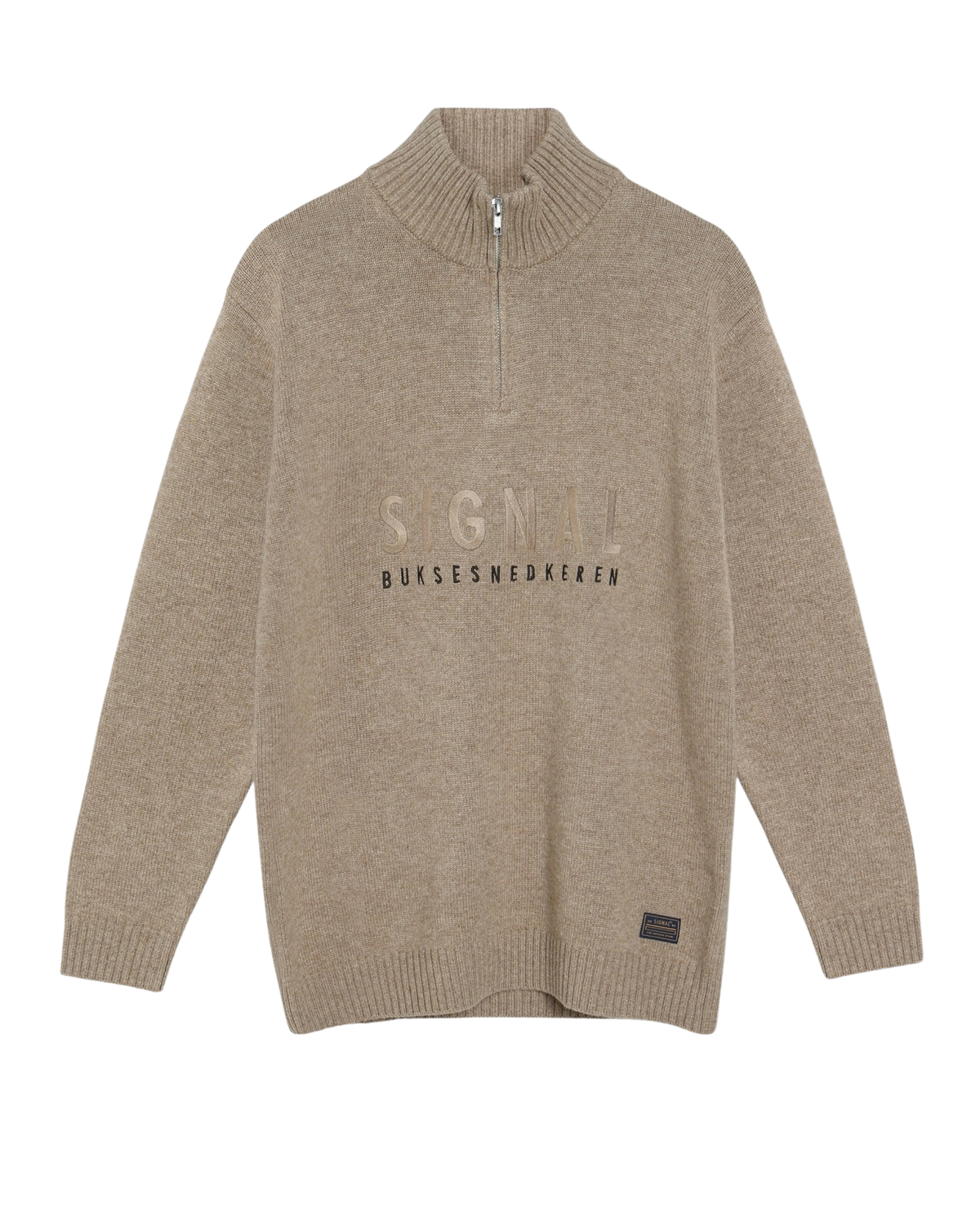 Signal 12561 VincentSi Logo Knit Beige