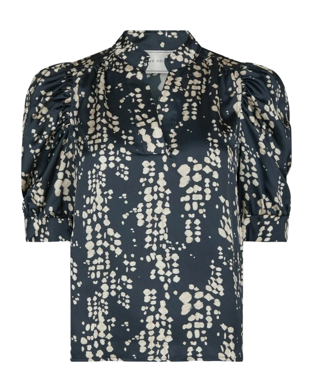 Neo Noir Roella Scatter Print Blouse Navy
