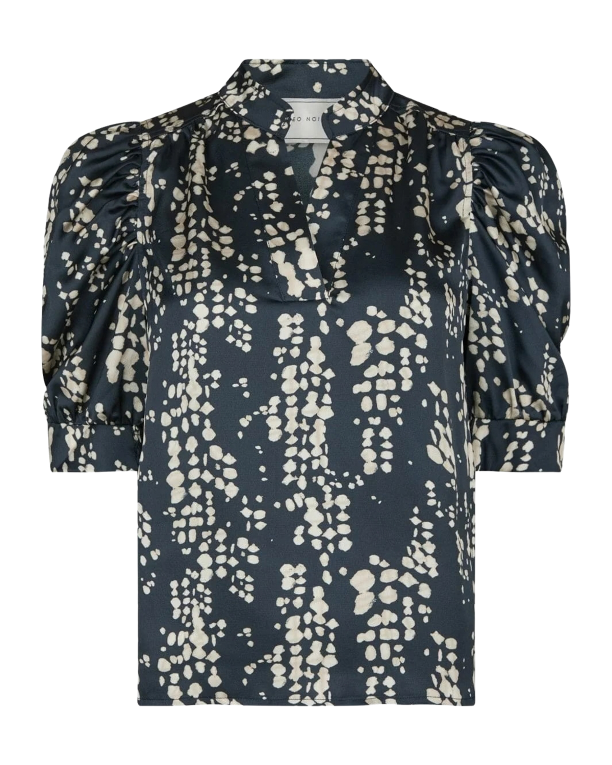 Neo Noir Roella Scatter Print Blouse Navy