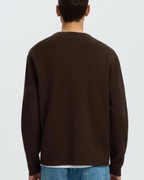 Selected "SLMTELLER FN" Sweatshirt Brown