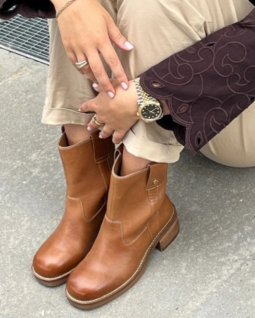 Copenhagen Shoes Say More Støvle Tan