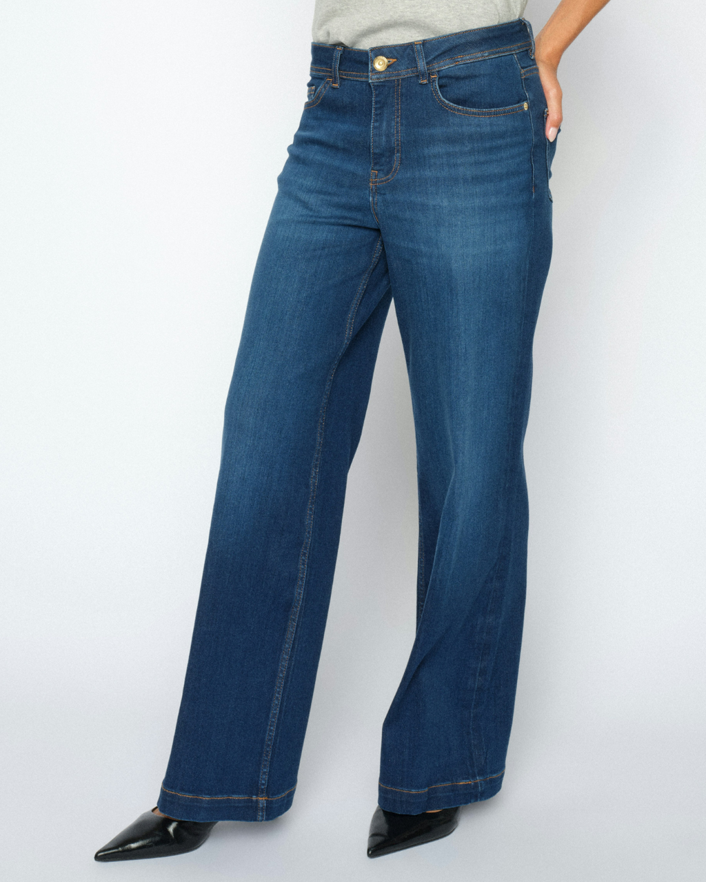 Mos Mosh Dara Deluxe Jeans Blue
