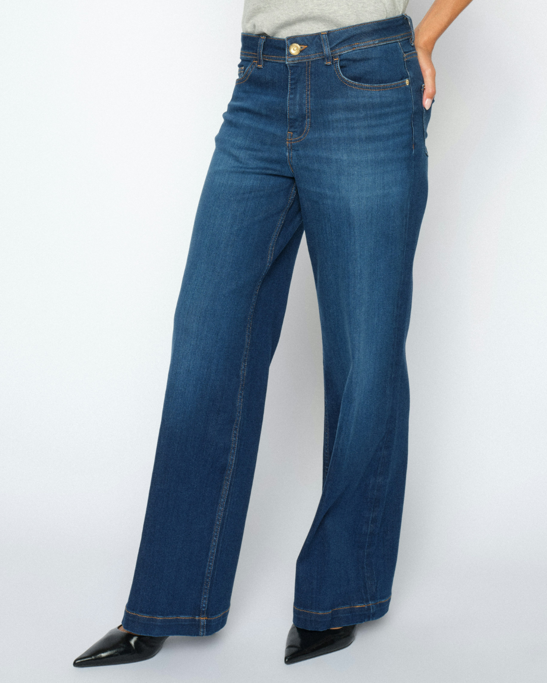 Mos Mosh Dara Deluxe Jeans Blue
