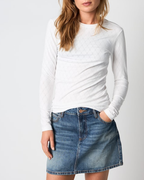Hype The Detail Tee L/S H-logo White