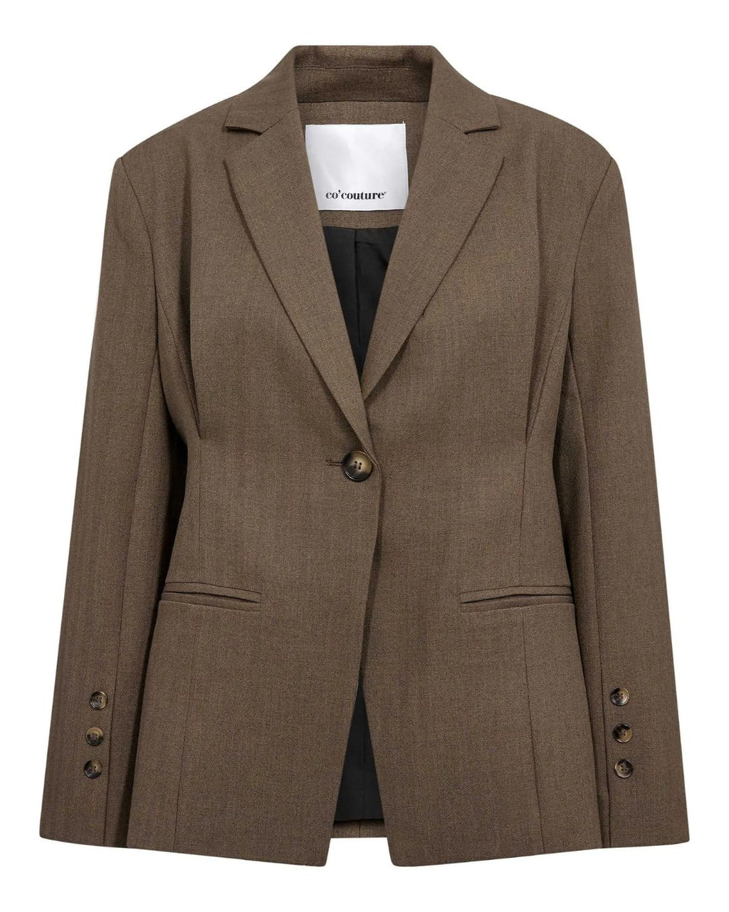 Co'Couture Prestan Blazer Walnut