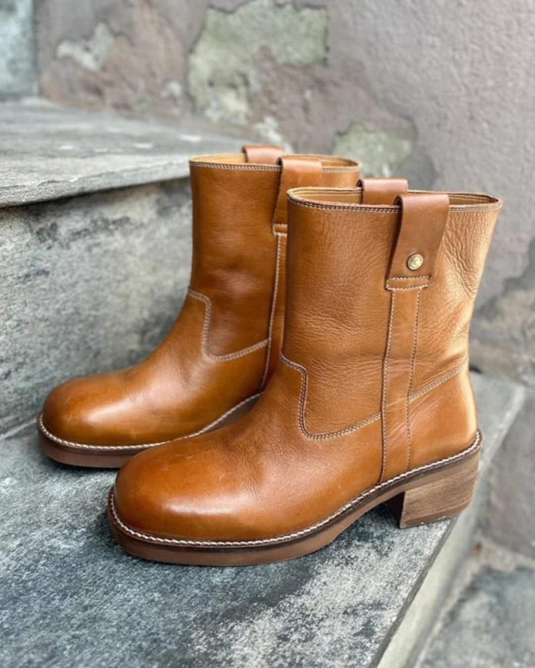 Copenhagen Shoes Say More Støvle Tan