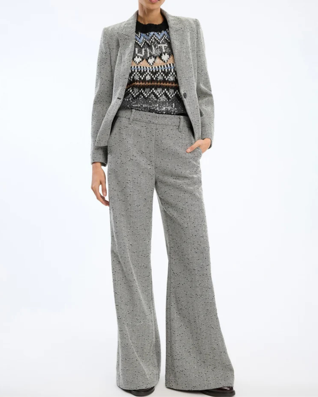 Munthe Eileen Pants Charcoal