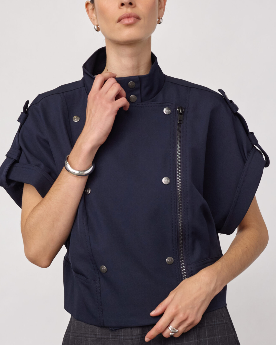 Co'Couture Luna Vest Navy