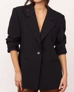 Co'Couture Vola Power Blazer Black