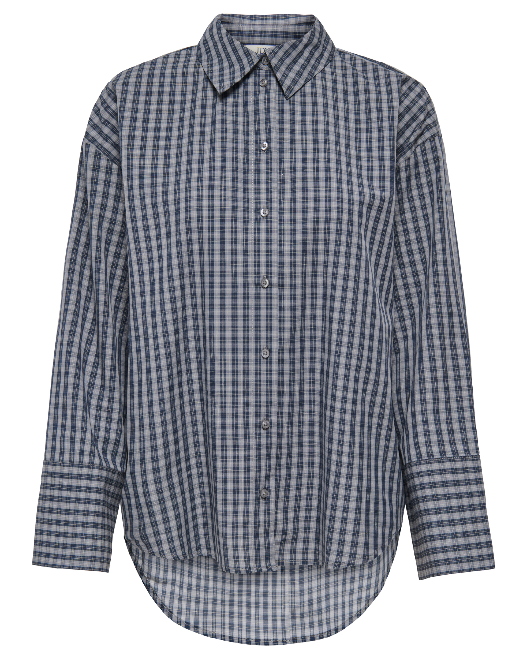 JDY Serena L/S Shirt Noos Dark Grey Melange