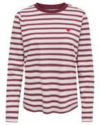 JDY Pisa L/S Print Top Noos Chalk Pink