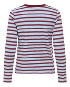 JDY Pisa L/S Print Top Noos Cashmere Blue