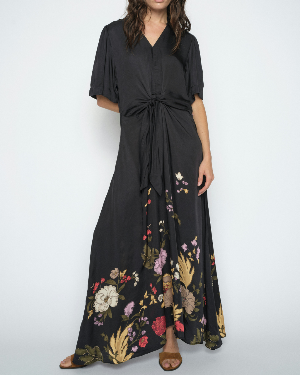 Mos Mosh Wandi Flowwi Dress Black