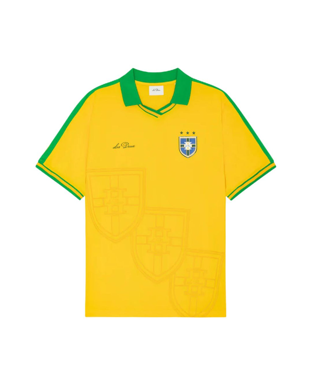 Les Deux Brazil Football Jersey Lemon Yellow