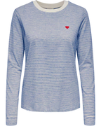 JDY Pisa L/S Print Top Noos Ebb And Flow