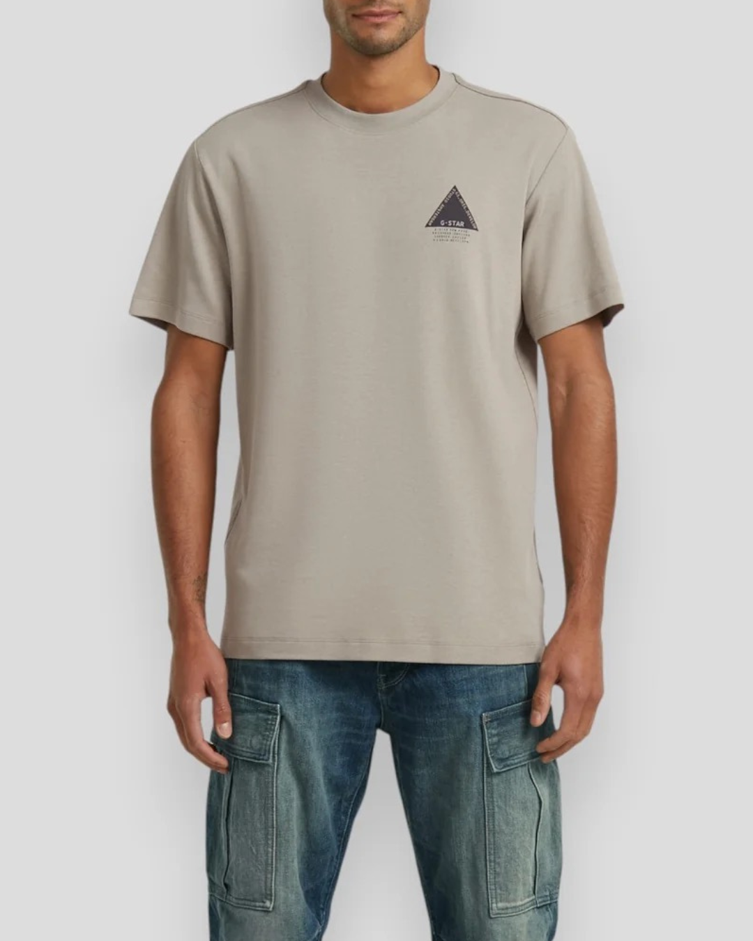 G-Star Smal Logo RT T-shirt Elephant skin