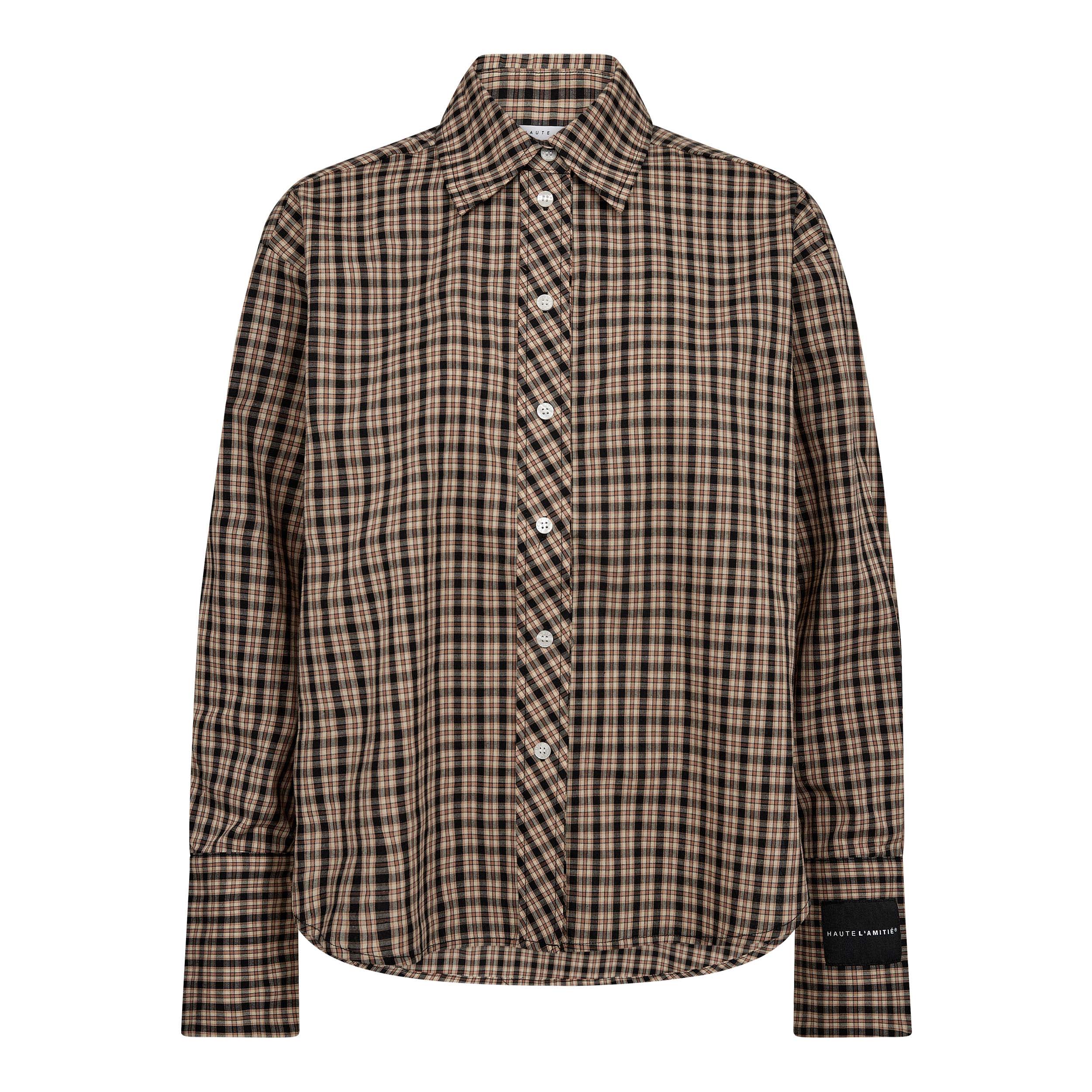 Haute L'amitié Maxi Logo Dessert Check Shirt Dessert
