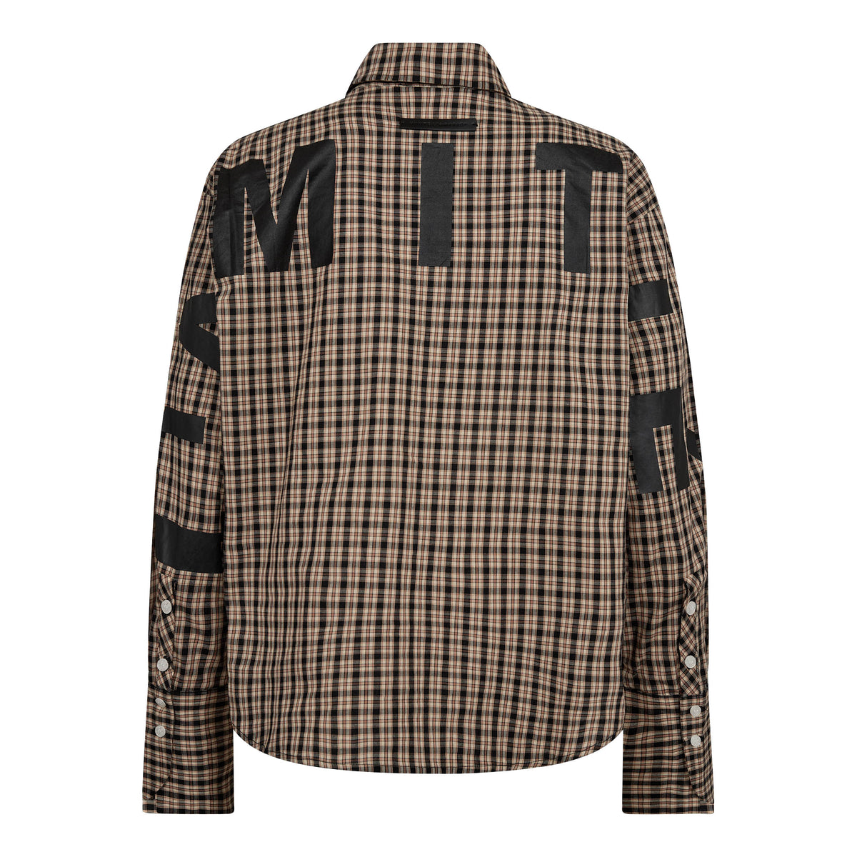 Haute L'amitié Maxi Logo Dessert Check Shirt Dessert