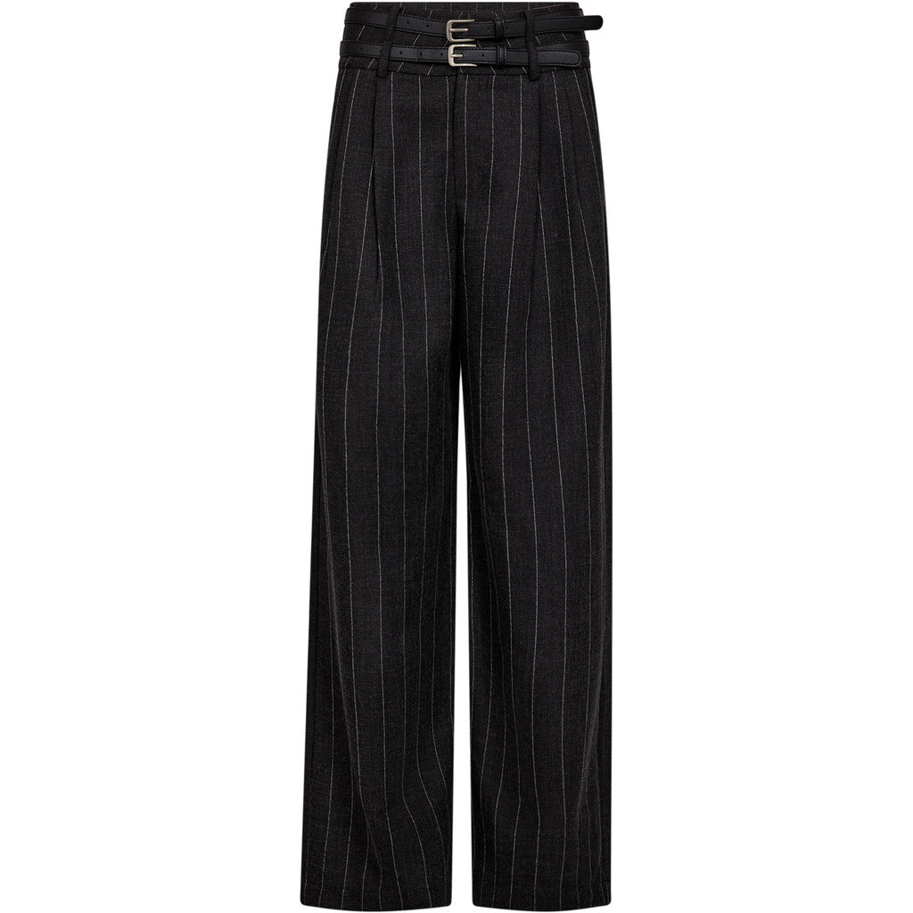Haute L'amitié Ivanna Belt Pant Dark Grey