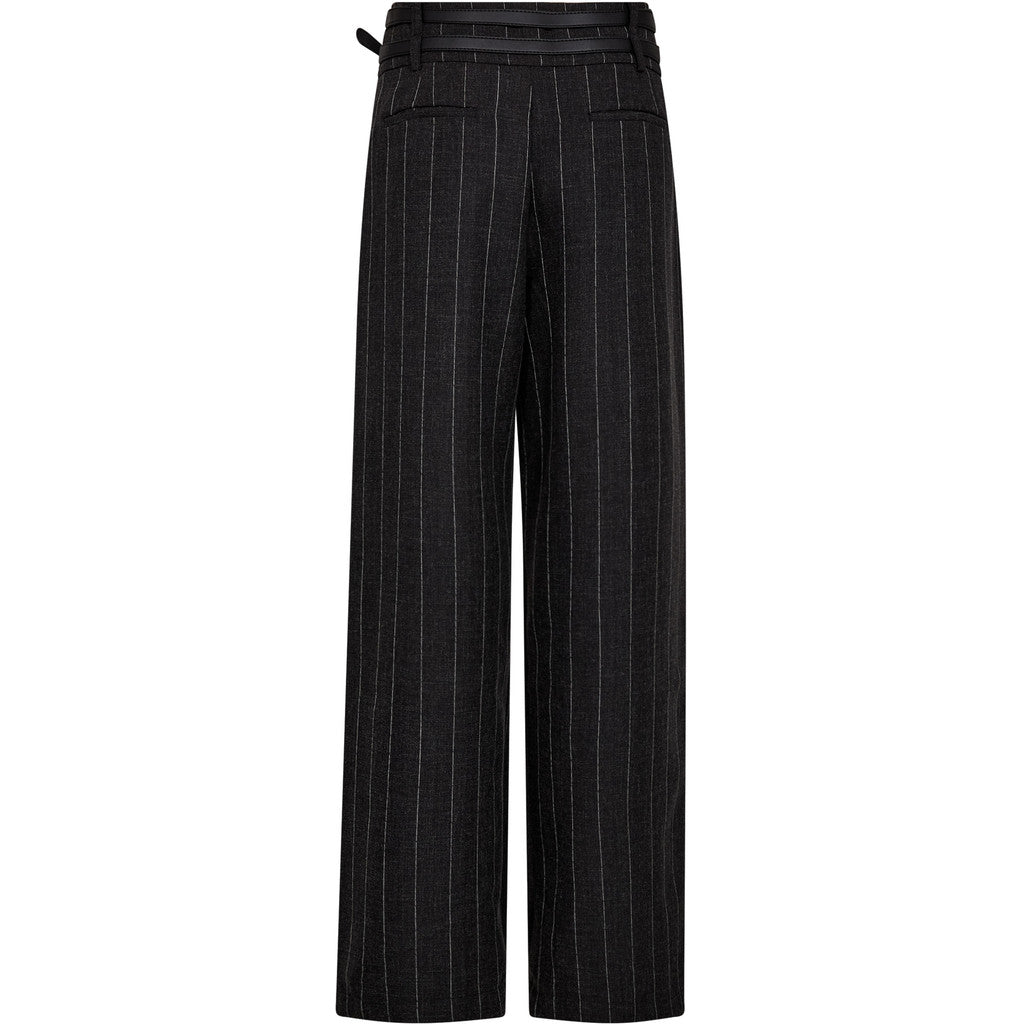 Haute L'amitié Ivanna Belt Pant Dark Grey