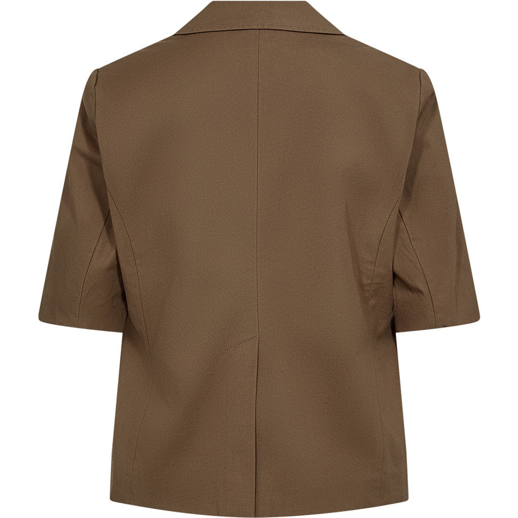Ivy Copenhagen Katee Short Sleeve Uniform Blazer Coffee Bean