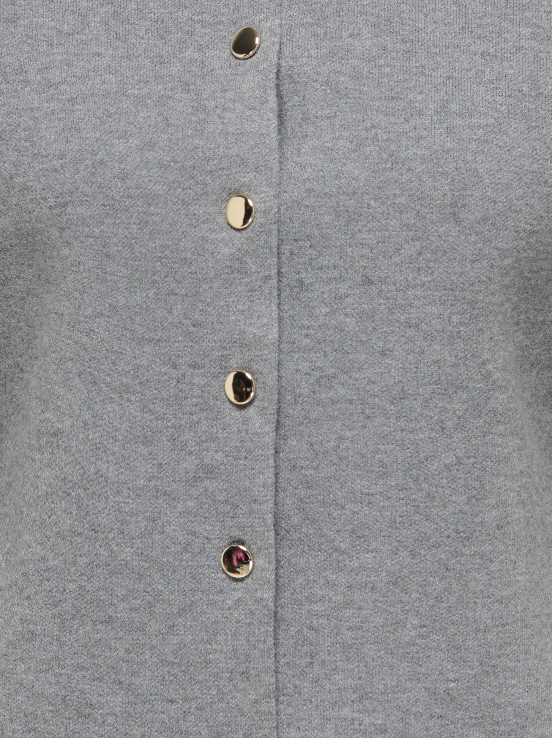 JDY Prime Life L/S On Fitted Cardigan Medium Grey
