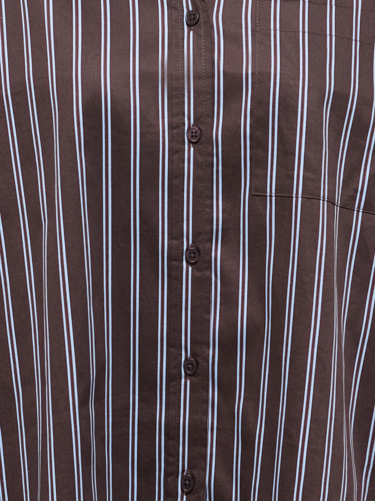 JDY Willow L/S Shirt Chocolate Torte