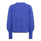 Co'Couture Row Puff Rib O-Knit New Blue