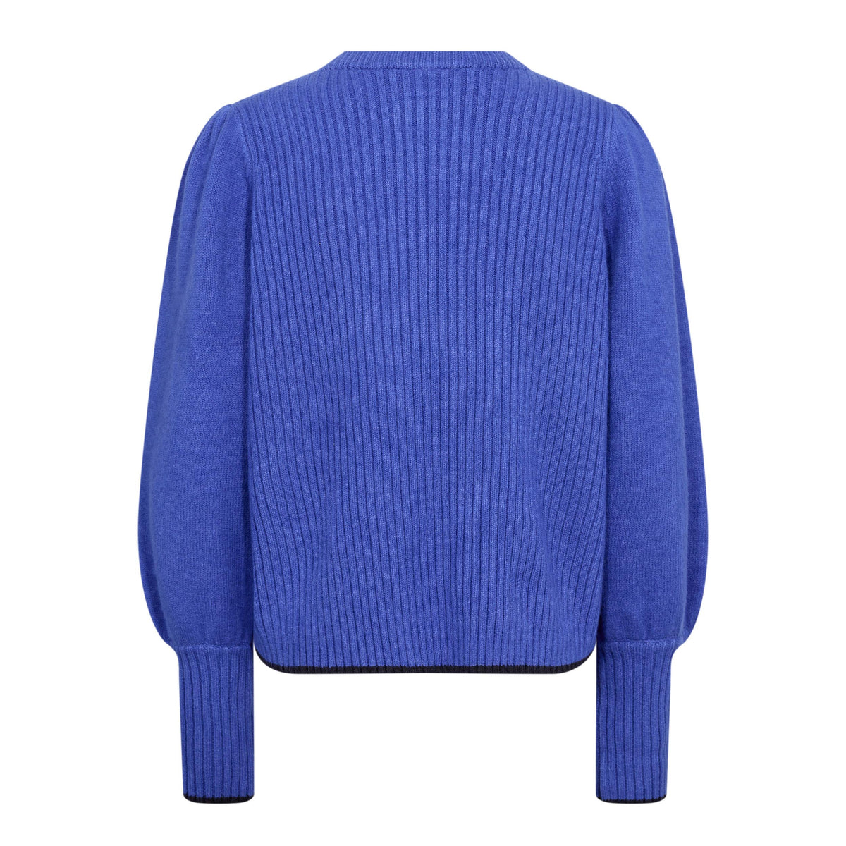 Co'Couture Row Puff Rib O-Knit New Blue