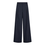 Co'Couture Luna Pleat Pant Navy