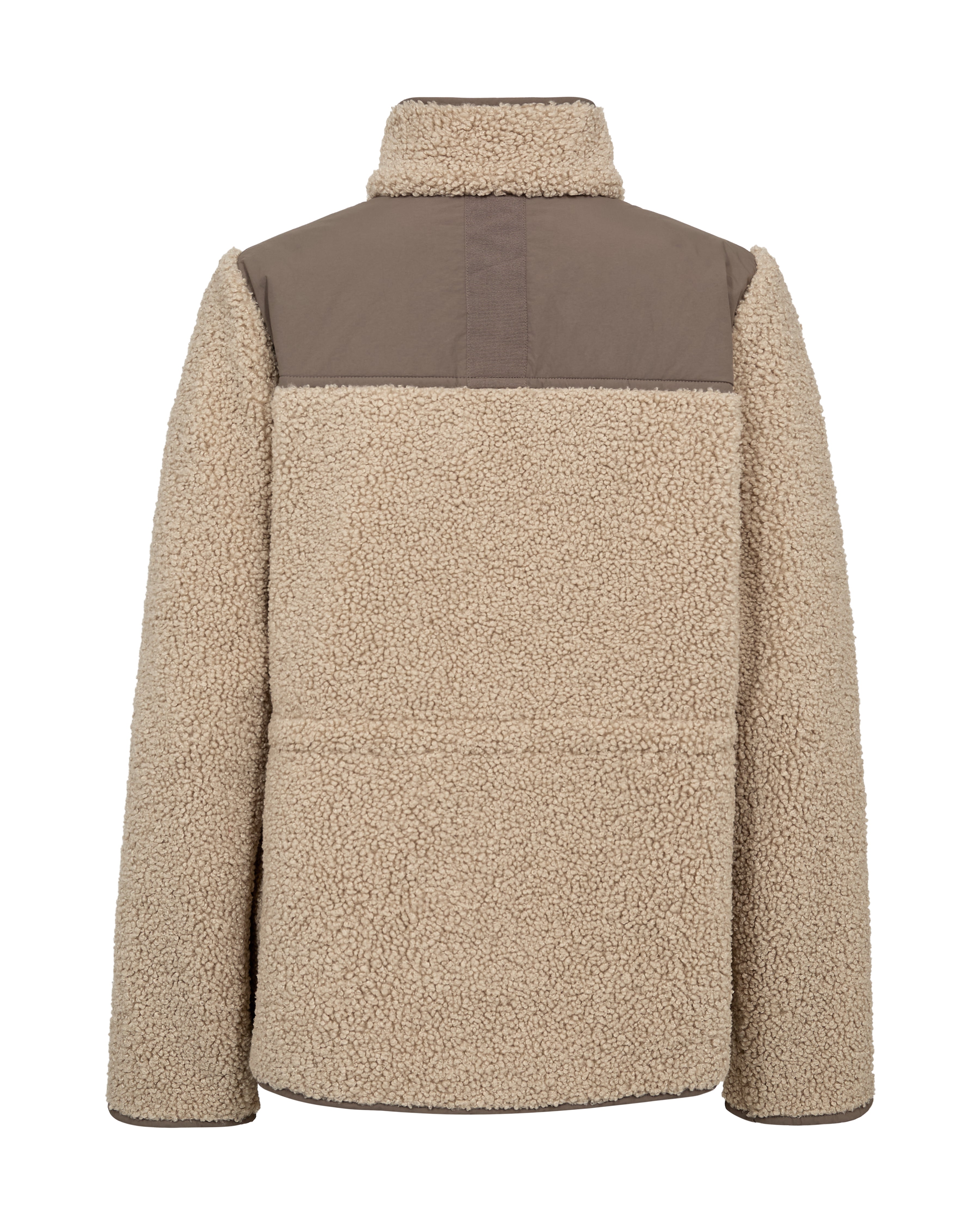 Mos Mosh Elisa Eli Teddy Jacket Feather Gray