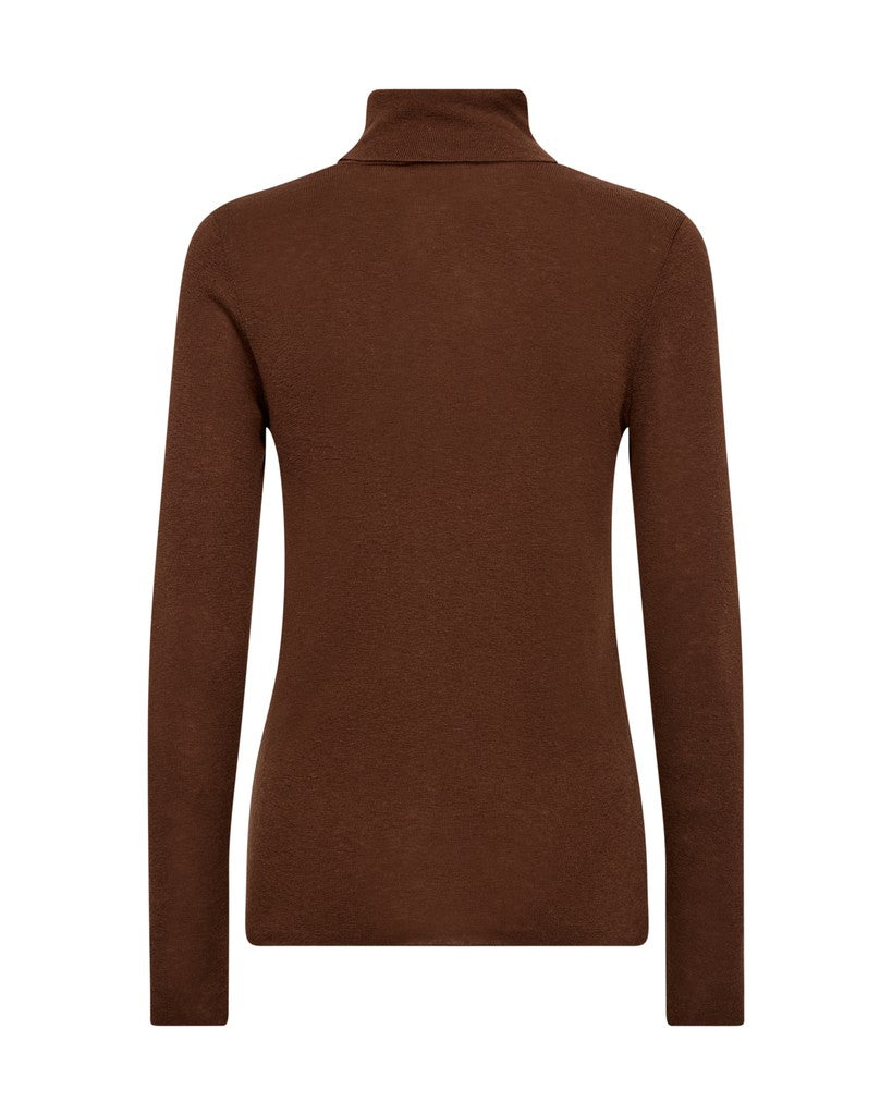 Mos Mosh Bouch Rollneck Knit Downtown Brown