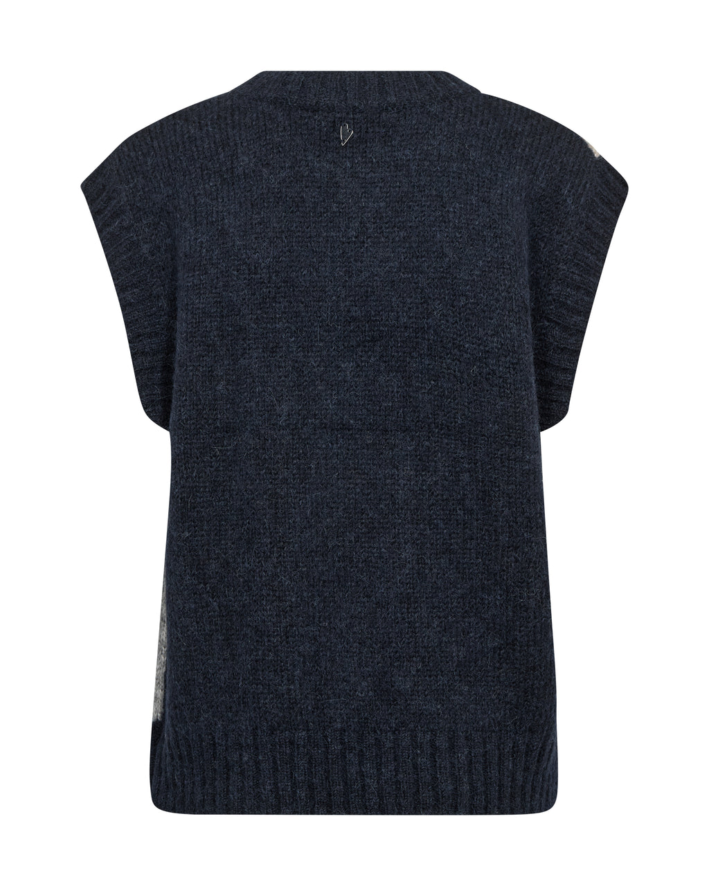 Mos Mosh Jennine Knit Vest Salute Navy