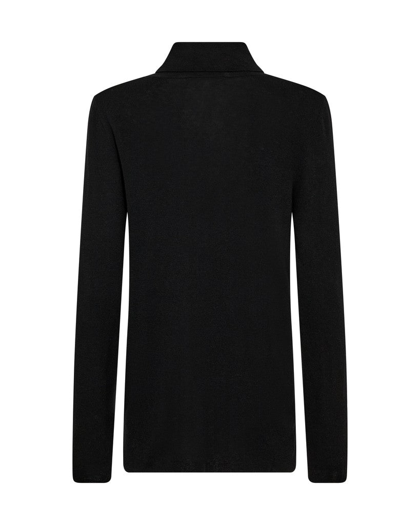 Mos Mosh Bouch Rollneck Knit Black