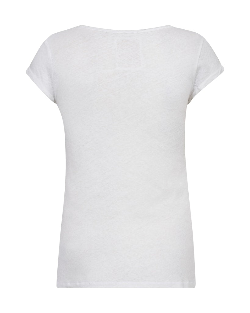 Mos Mosh Troy T-shirt White