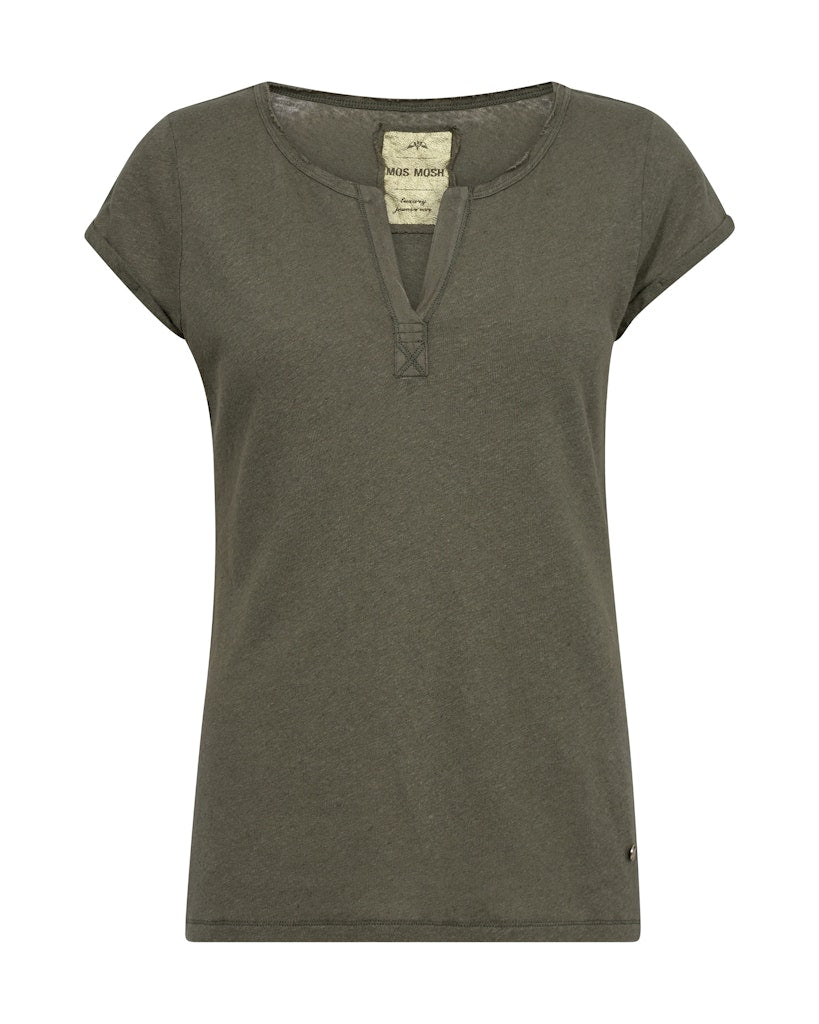 Mos Mosh Troy T-shirt Army