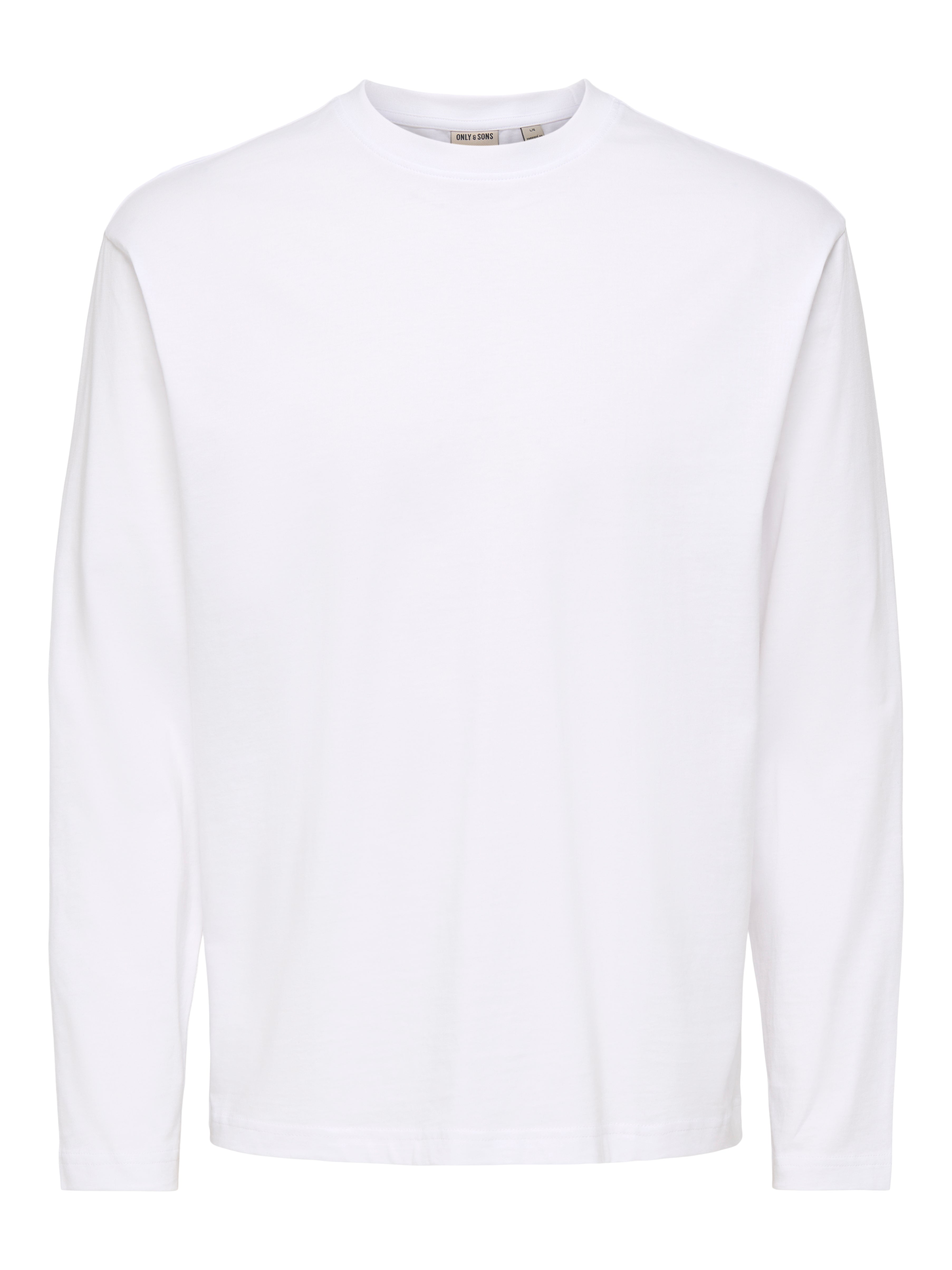 Only & Sons Fred Life LS Tee Noos White