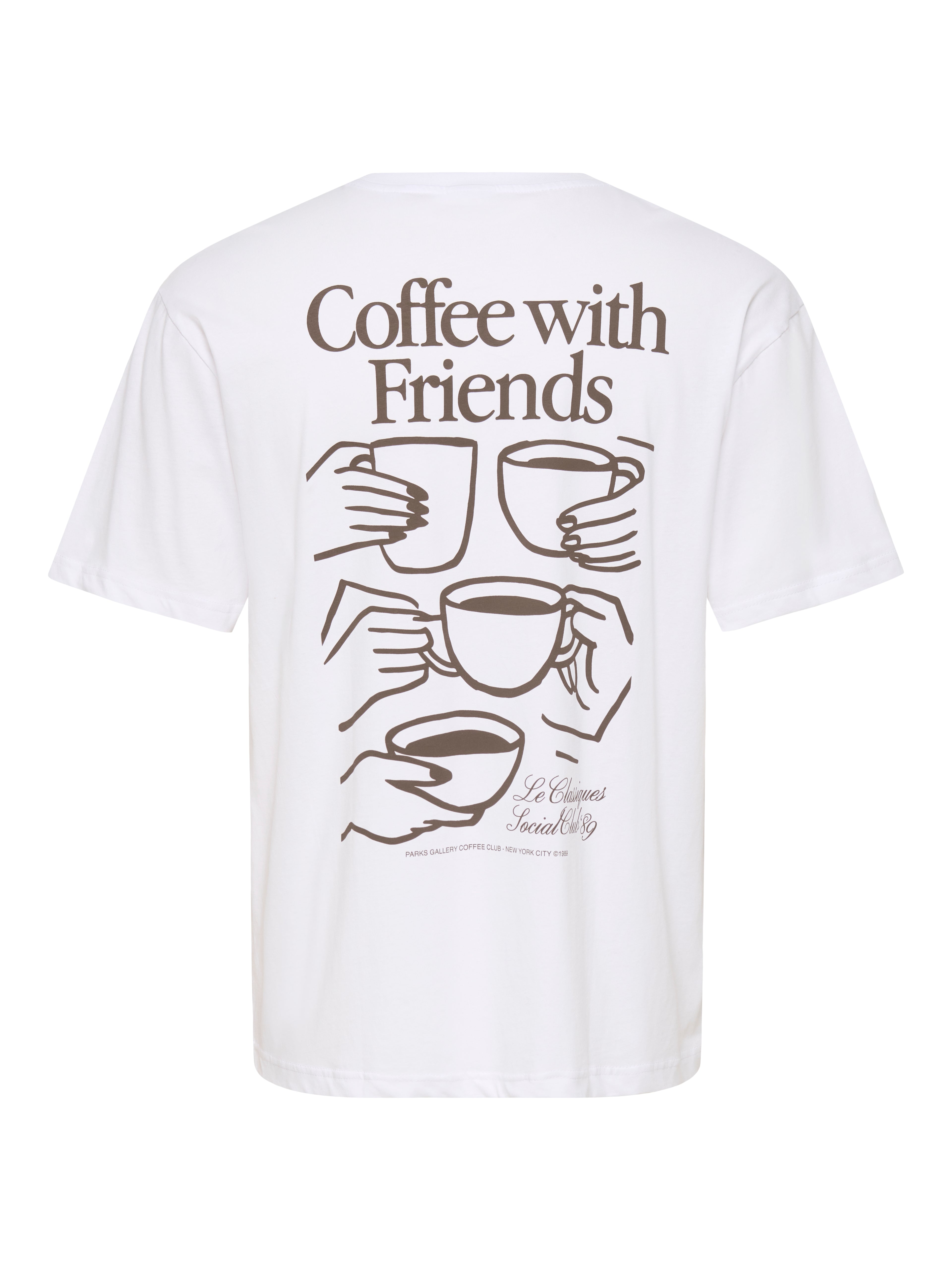 Only & Sons Axel Coffee SS T-shirt White
