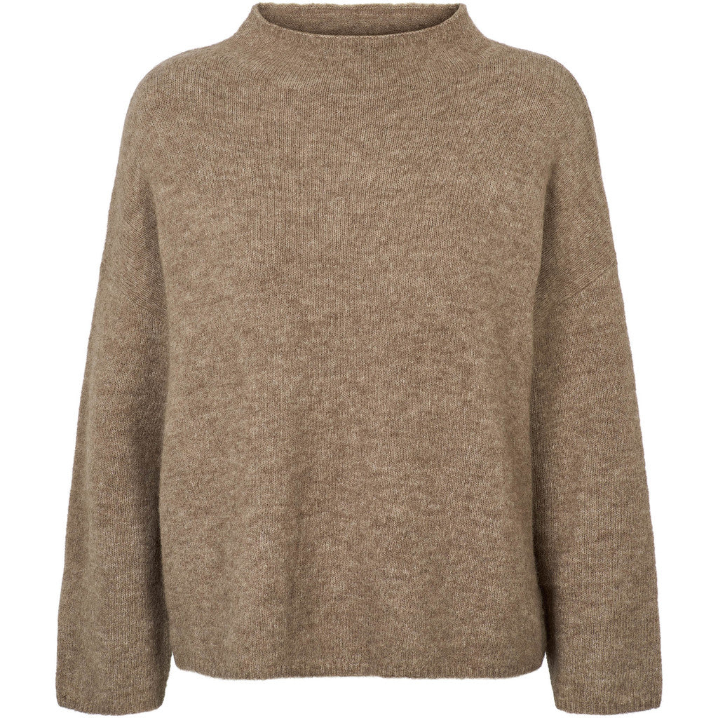 PBO 2421 Svera Knit Sweater Sandstone