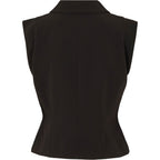 PBO 4159 Comfort Damina Waistcoat Black