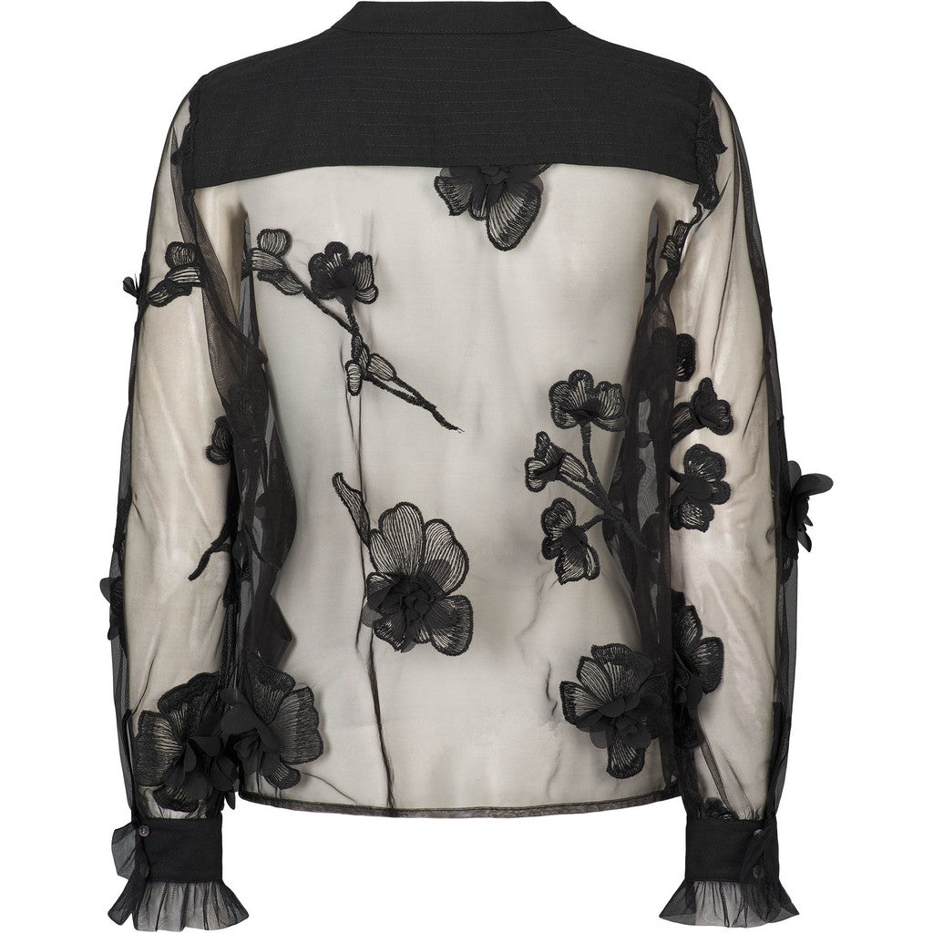 PBO 1050 Bina Blouse Black