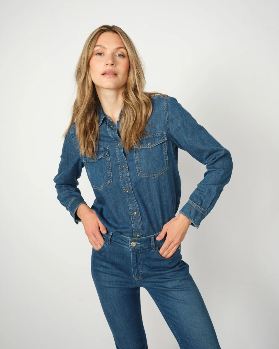MMNatalie Denim Shirt Blue