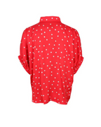 Mabel Shirt Blouse Red Dot