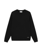 Gary Globe Knit Jumper Black