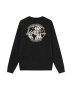 Gary Globe Knit Jumper Black