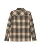 Loan Check Twill Overshirt Irish Cream