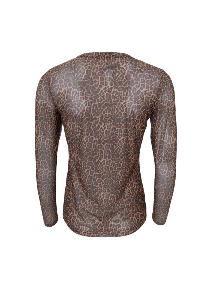 Black Colour Kamma Mesh Blouse Mini Leo