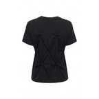 Co'Couture Tania Knot Tee Black